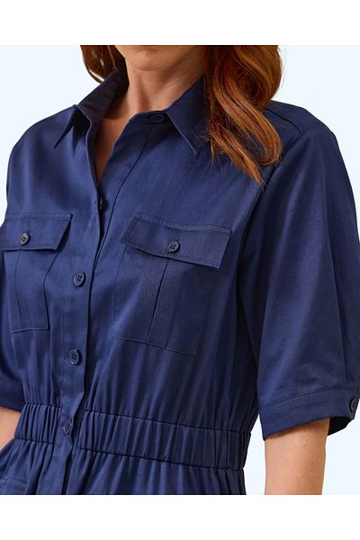SEÇİL ROCHIE DETALIE FUSTA CU TALE ELASTICĂ
