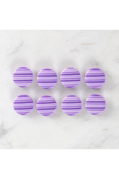 mk global Loren Crafts 8-Pack Patterned Button - 1100