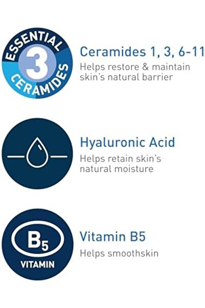 CeraVe Hyaluronic Acid Serum for Face with Vitamin B5 and Ceramides, Hydrating Face Serum, 30 Ml