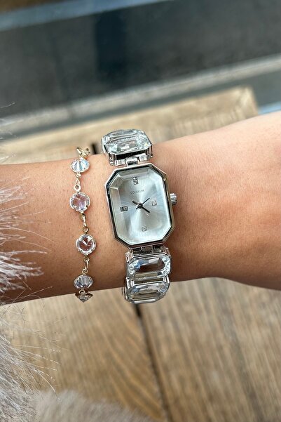 keisy ساعة يد نسائية ماريا مثمنة القطع