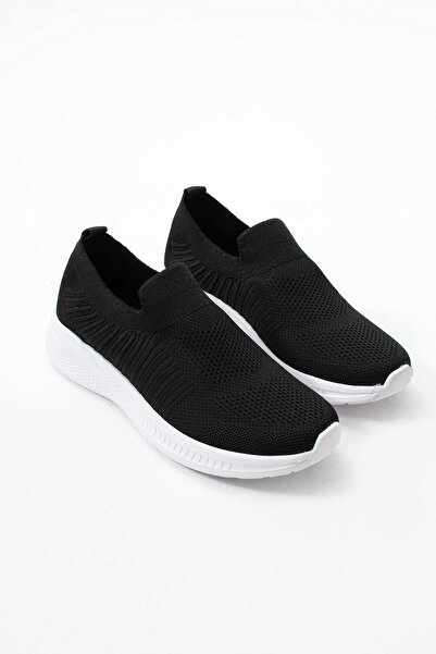 AlbiShoes Unisex Triko Çorap Bağcıksız Hafif Rahat Taban Günlük Koşu Yürüyüş Sneaker Spor Ayakkabı
