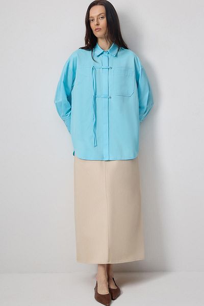 Touché Privé Bow Detailed Shirt