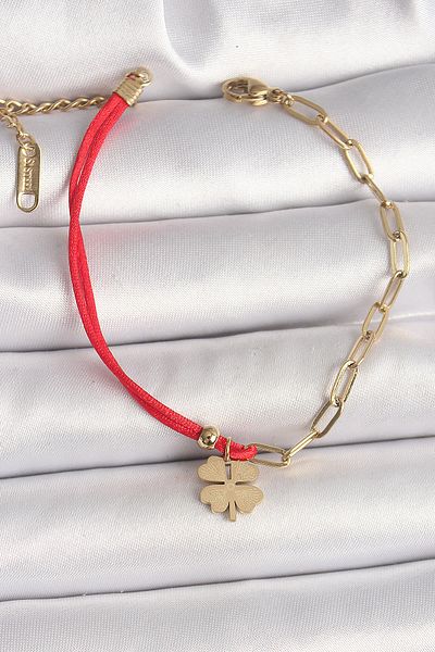 Skygo Gold Color 316L Steel Chain Bracelet - Hanging Figure Model - Tj-Bb6867