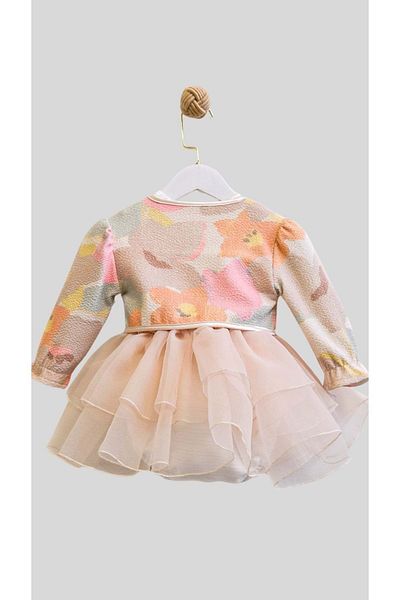wakawakakidsstore Baby Girl 3-Piece Set with Bolero and Inner Bodysuit and Tutu Skirt |   Stylish and Comfortable