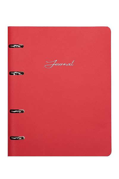Victoria's Journals دفتر ملاحظات بآلية Ringo مقاس A5 و192 ورقة قابلة للتبديل و100 جرام