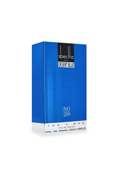 Spectra Mini 209 Desert Blue Eau De Parfum For Men - 25ml