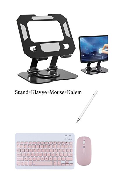 corcishop GTX Jaculus 10.4'' Uyumlu Stand Klavye Mouse ve Kalem Set