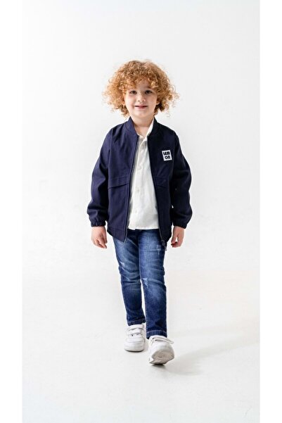 wakawakakidsstore 3-Piece Boy's Suit with Applique Front Jacket, Shirt and Tr...