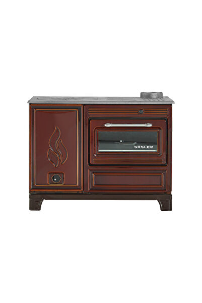 Süsler Ss-5122 Kovalı Fırınlı Kömürlü Soba Döküm Soba Fırın Kapak Yaylı Özellik