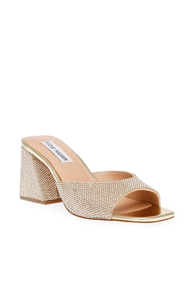 Steve Madden GLOW07S1-045 Gold-colored Heeled Sandals for women