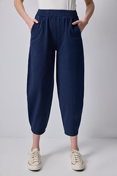 Touché Privé 100% Cotton Elastic Waist Pants
