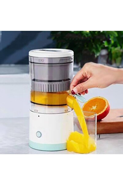bilger Şarjlı Portakal Meyve Sıkacağı Kablosuz Taşınabilir Narenciye Sıkacağı Fonksiyonlu