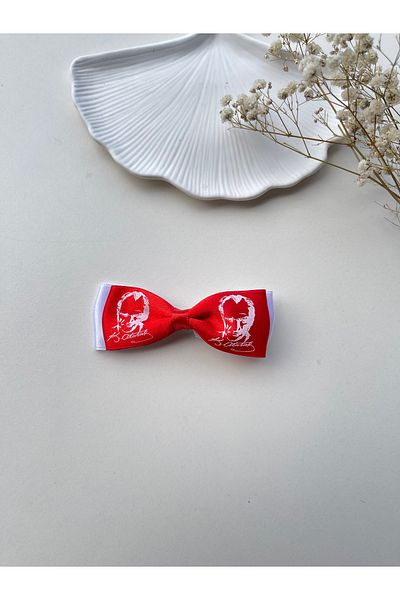 NEHİRDEN 23 April 29 October National Holidays Crescent and Star Red White Atatürk Buckle