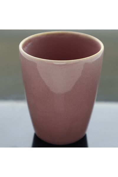 MIBRU Charming Pink 160ml Ceramic Coffee Mug – Perfect for Espresso, Tea & Coffee Lovers