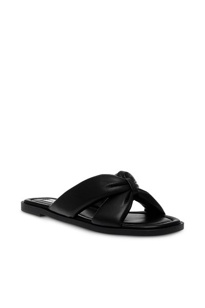 Steve Madden ANDR09S1-017 Black Flat Sandals for women