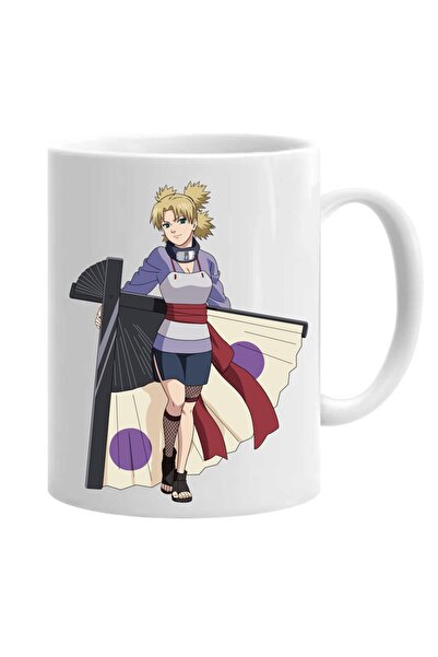OEM Cana albă personalizată temari anime naruto shippuden, INOVATIX®. 330 ml