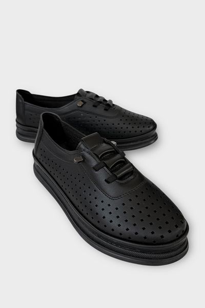 Liger Women's Daily Lightweight Seasonal Comfortable Smart Lacing Orthopedic Casual Shoes Black