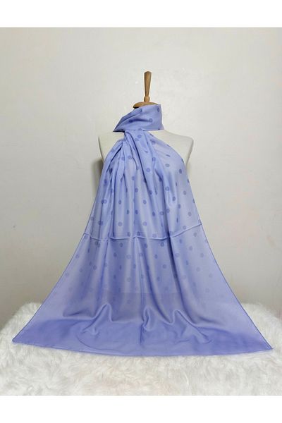 REMOMODA Model de șal din șifon cu model, gradient