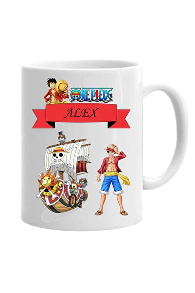 OEM Cană albă personalizată dintr-o bucată nume alex, INOVATIX®. 330 ml