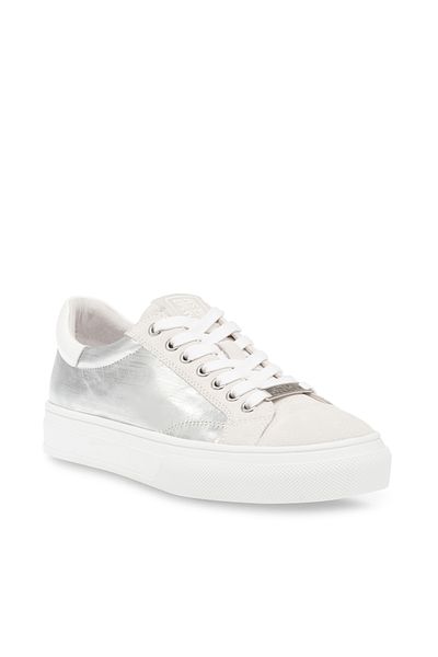 Steve Madden Capt10S1-Sml Silver Sneakers For Women