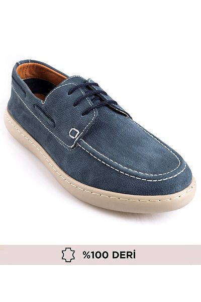 maximoda Piele nubuck autentică, pantofi casual din piele pentru bărbați