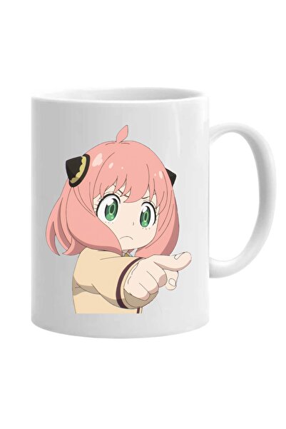 OEM Cana albă personalizată spy x family anya, INOVATIX®. 330 ml