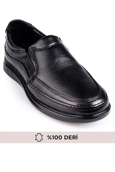 maximoda 100% Inner Outer Genuine Leather, Laceless, Confort Sole, Men's Leather Shoes