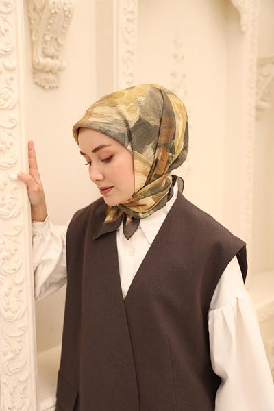 Silk Home Ακρυλικό σχέδιο Olinda Μεταξωτό Φουλάρι