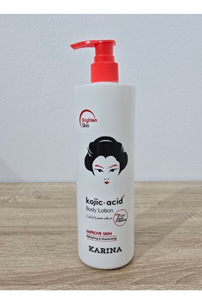KARİNA لوشن الجسم بحمض الكوجيك 480 جرام إشراقة مثالية ونعومة لا تقاوم لبشرة خ...