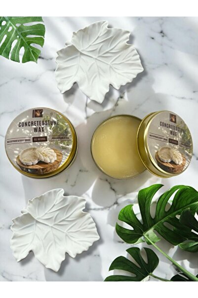 sanse atelıer Stone&Concrete Wax,taş mühürleyici,beton mühürleyici,vernik,koruyucu wax(100 gr)