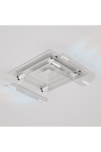 WİTFORMS Square central air conditioner air direction deflector, easy to install and remove