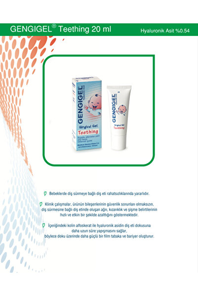 Gengigel Teething Jel Diş Çıkarma Jeli 20 ml