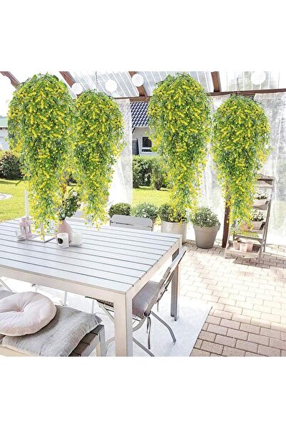 Nettenevime Yapay Çiçek Sarkan Sarı Bitki Yapay Sarmaşık ty60