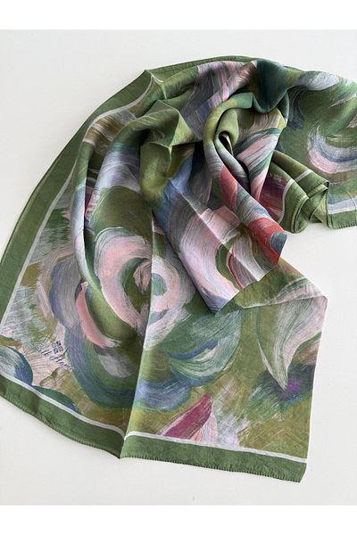 Silk Home Ακρυλικό σχέδιο Olinda Μεταξωτό Φουλάρι