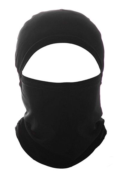 Mrey Summer Black Sun and Wind Mask Thin Lightweight Snow Mask Balaclava Biker Helmet Neck Collar Beanie