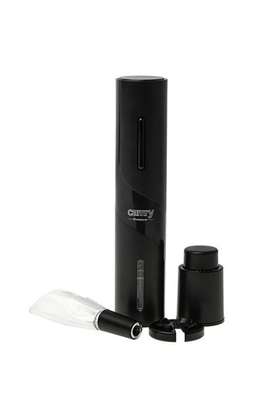 CAMRY Cr4510 Electric Corkscrew Set, Foil Cutter, Stopper, Aerator