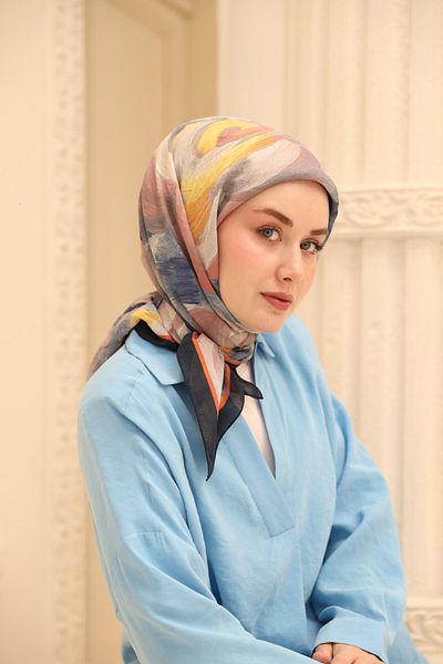 Silk Home Ακρυλικό σχέδιο Olinda Μεταξωτό Φουλάρι