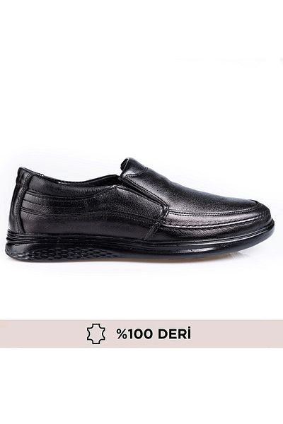 depderi Genuine Leather, Full Orthopedic and Anatomical, Inner Outer Leather Men's Shoes