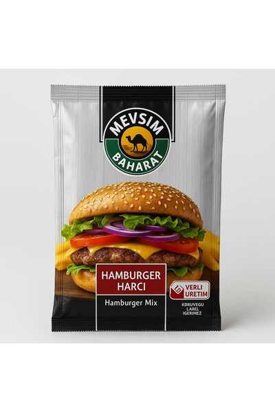 Mevsim Hamburger Harcı - 100 G (5 ADET)