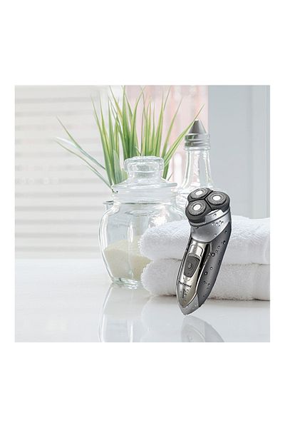 Techwood TRZ-956 electric shaver, 3 blades, NiMh battery 600mA