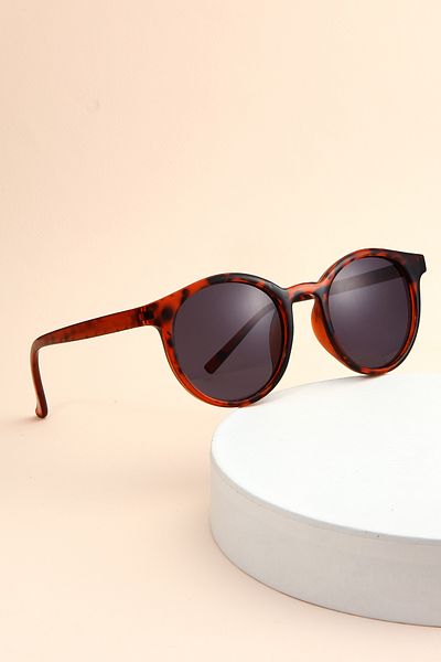 ModaLucci Leopard Frame Black Glasses Women Men Unisex Sunglasses