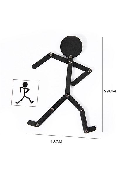 Generic Toy wooden man buzzle KB-014