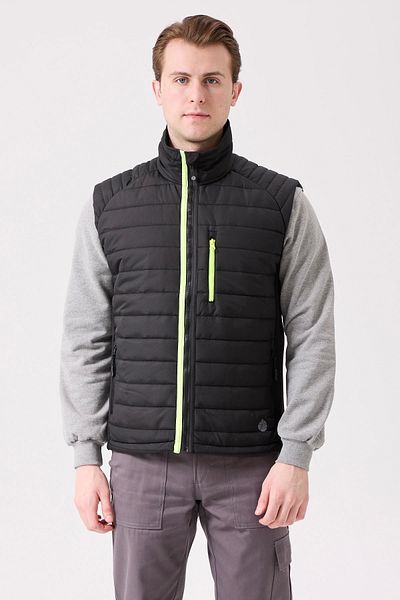 Armadillo Ripstop Fabric Bomber Puffer Vest Lightweight Design Durable Warm Winter Vest with Zipper Pockets