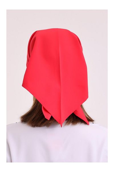 alsaccessories Red Bandana Chef Bandana Plain Red Multi-Purpose Bandana