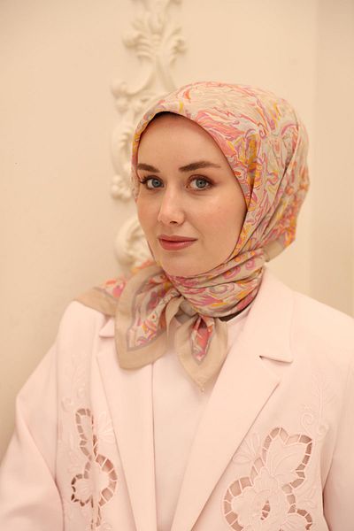 Silk Home Süreyya Pattern Olinda Silk Scarf