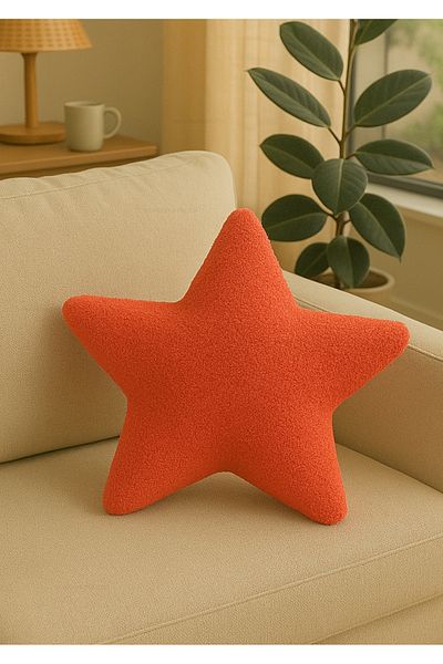 Plush Soft Decorative Star Throw Pillow Cushion - Imported Toscano