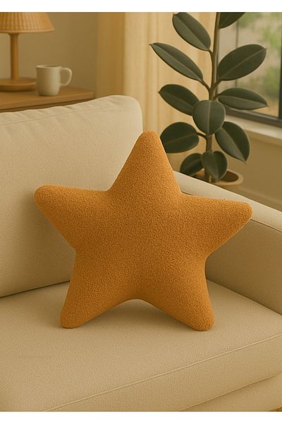 Plush Soft Decorative Star Throw Pillow Cushion - Imported Toscano