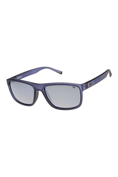 Caterpillar Polarized Sunglass CPS-8520-106P Rectangle Navy