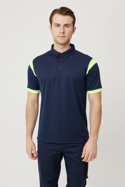 Armadillo Allium Polo Neck T-Shirt - Breathable, Lightweight and Comfortable for Business and Casual