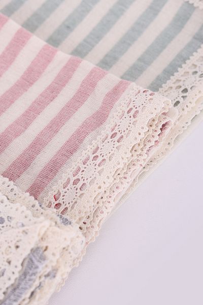 Junenext 3 Pieces Multi-Purpose Muslin Blanket, Newborn, Muslin Baby Blanket, 2 Layers Muslin Cloth 75×100 cm